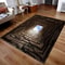 3D Desert Crack Illusion Rug With Non Slip Backing And Washable Design 14