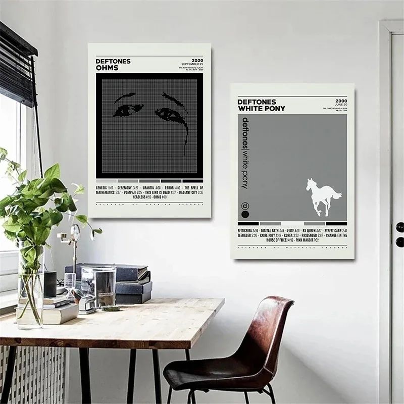 Deftones Album Cover Canvas Poster Around The Fur And Saturday Night Wrist Wall Art 2