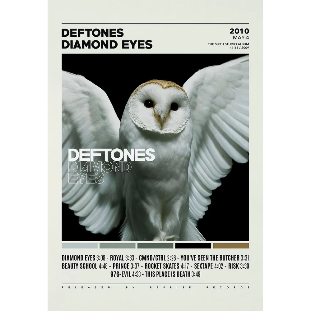 Deftones Album Cover Canvas Poster Around The Fur And Saturday Night Wrist Wall Art 8