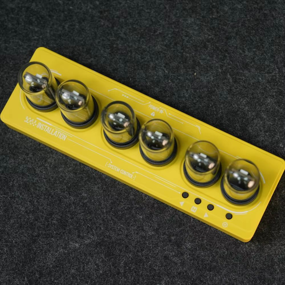 WiFi IPS Nixie Tube RGB Alarm Clock With DIY Display And Smart App Control 8