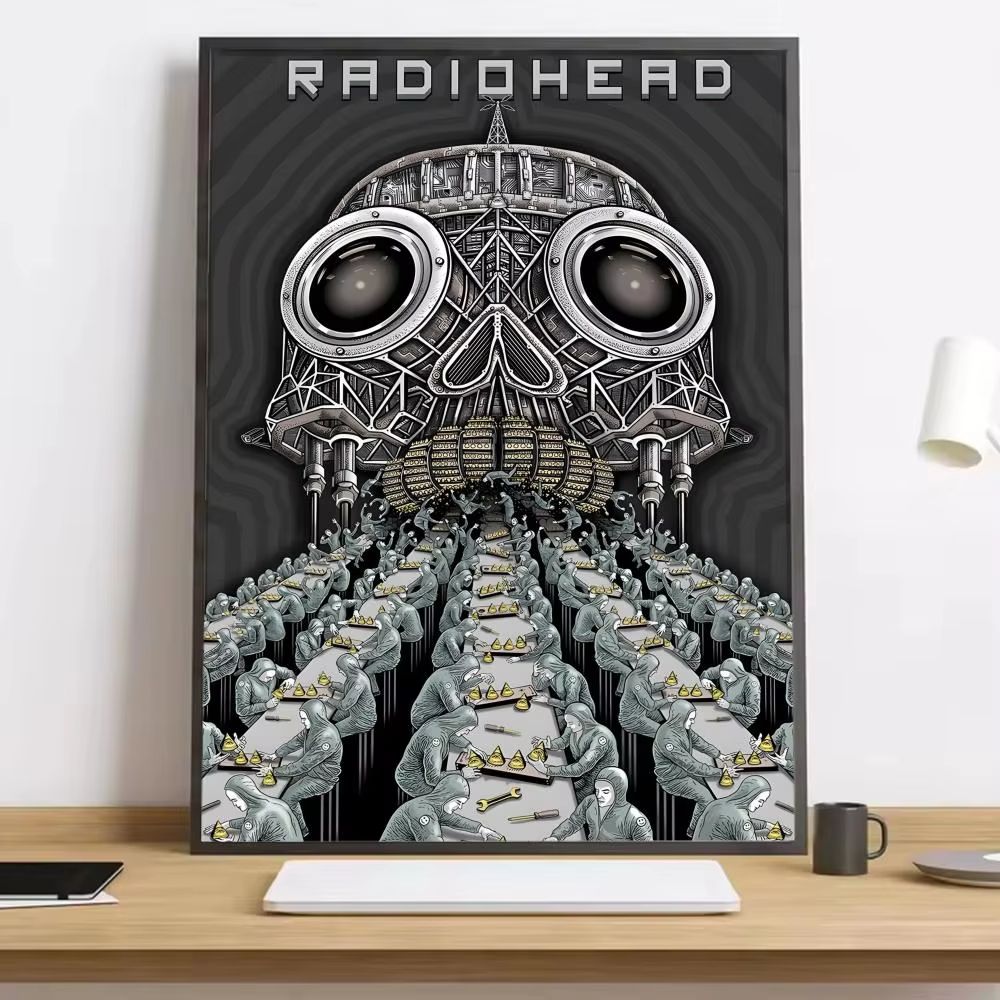 Radiohead In Rainbows Canvas Poster Music Wall Art Aesthetic Print For Bedroom Living Room Decor 9