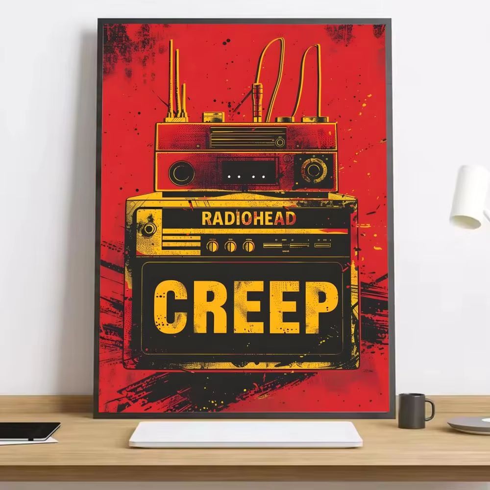 Radiohead In Rainbows Canvas Poster Music Wall Art Aesthetic Print For Bedroom Living Room Decor 8