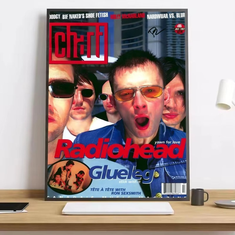 Radiohead In Rainbows Canvas Poster Music Wall Art Aesthetic Print For Bedroom Living Room Decor 23