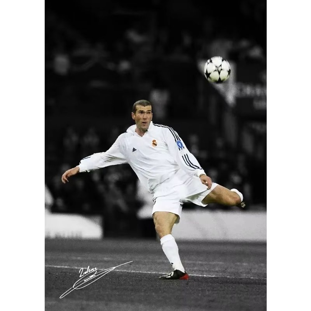 Modern Soccer Player Canvas Wall Art Soccer Wall Art Portrait Poster For Bedroom Living Room Deco 8