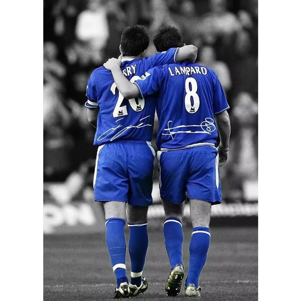 Modern Soccer Player Canvas Wall Art Soccer Wall Art Portrait Poster For Bedroom Living Room Deco 20