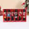 Mini Nutcracker Ornaments 472in Christmas Desktop Decor Doll Pendant Set 2