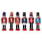 Mini Nutcracker Ornaments 472in Christmas Desktop Decor Doll Pendant Set 5