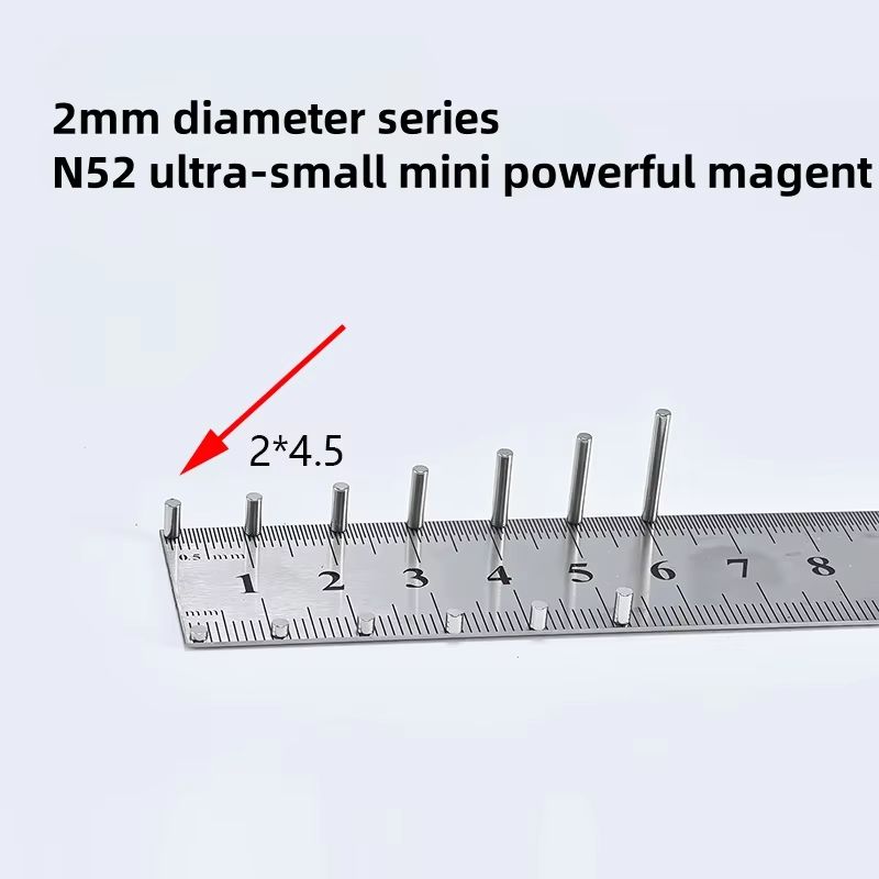 N52 Mini Neodymium Magnets Set Strong Mini Magnets 2mm UltraPowerful Refrigerator Craft Magnets 1 12