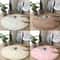 Fluffy Round White Carpet Non Slip Plush Shag Rug For Bedroom Living Room Decor 4