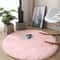 Fluffy Round White Carpet Non Slip Plush Shag Rug For Bedroom Living Room Decor 10