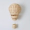 Handwoven Rattan Hot Air Balloon Wall Decor For Kids Room And Nursery 5