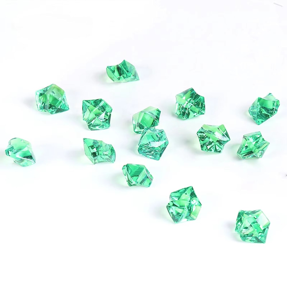 Crystal Clear Acrylic Ice Gems Vase Filler For Elegant Event Decor 9