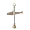 Lightweight Wooden Fish Hanging Ornament With Bell Coastal Wall Decor 8