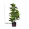 Realistic Artificial Fiddle Leaf Fig Tree Faux Indoor Plant Decor 8