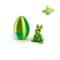 3D Printed Easter Rabbit Egg Bunny Ornament Cute Desktop Decor 14