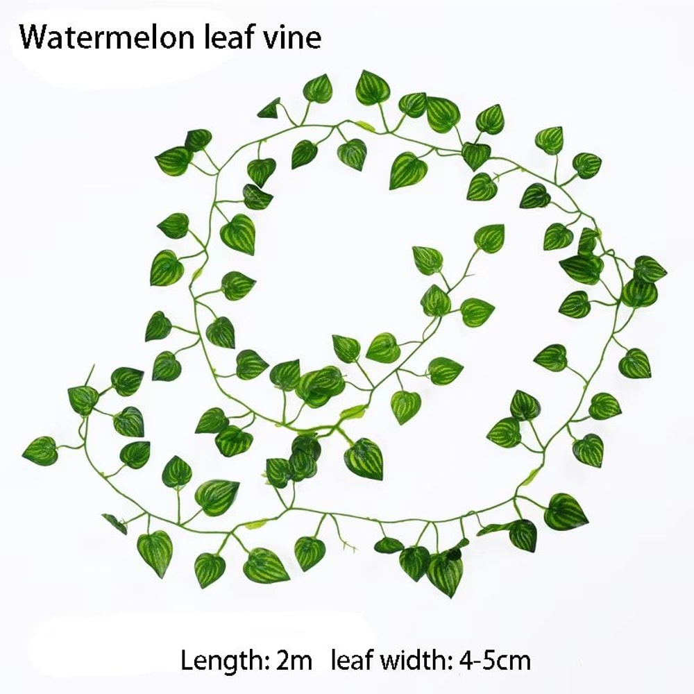 Artificial Ivy Leaves Garland Vine Decor 66ft To 328ft Hanging Greenery 10