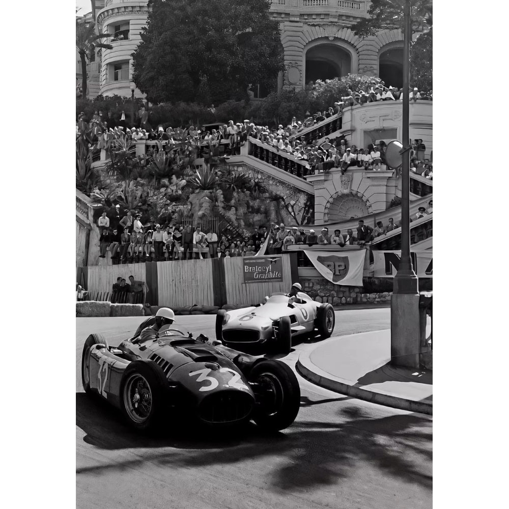 Premium Monaco F1 Racing Canvas Print Wall Art For Motorsport Fans Formula 1 Wall Art With Dynamic 11