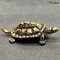 Pure Copper Feng Shui Turtle Statue Vintage Brass Tortoise Desk Ornament 9