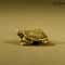 Pure Copper Feng Shui Turtle Statue Vintage Brass Tortoise Desk Ornament 7