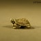 Pure Copper Feng Shui Turtle Statue Vintage Brass Tortoise Desk Ornament 7