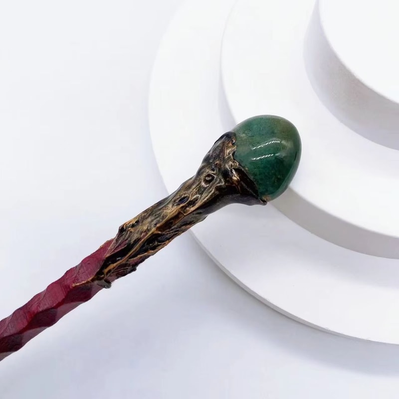 Authentic Rose Quartz Healing Crystal Wand For Reiki And Witchcraft Energy Work 12