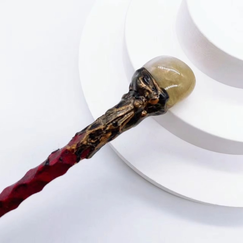 Authentic Rose Quartz Healing Crystal Wand For Reiki And Witchcraft Energy Work 17