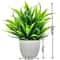 Mini Artificial Bonsai Potted Plant Cute Desk Decor Faux Flower Ornament 9