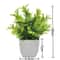 Mini Artificial Bonsai Potted Plant Cute Desk Decor Faux Flower Ornament 10