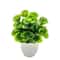 Mini Artificial Bonsai Potted Plant Cute Desk Decor Faux Flower Ornament 2