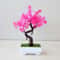 Mini Artificial Bonsai Tree Potted Plant Zen Desk Decor Faux Greenery 15