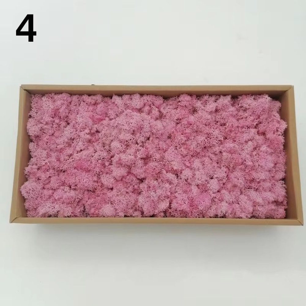 Natural Look Artificial Green Moss And Grass Set For Home Garden Decoration And DIY Crafts 10