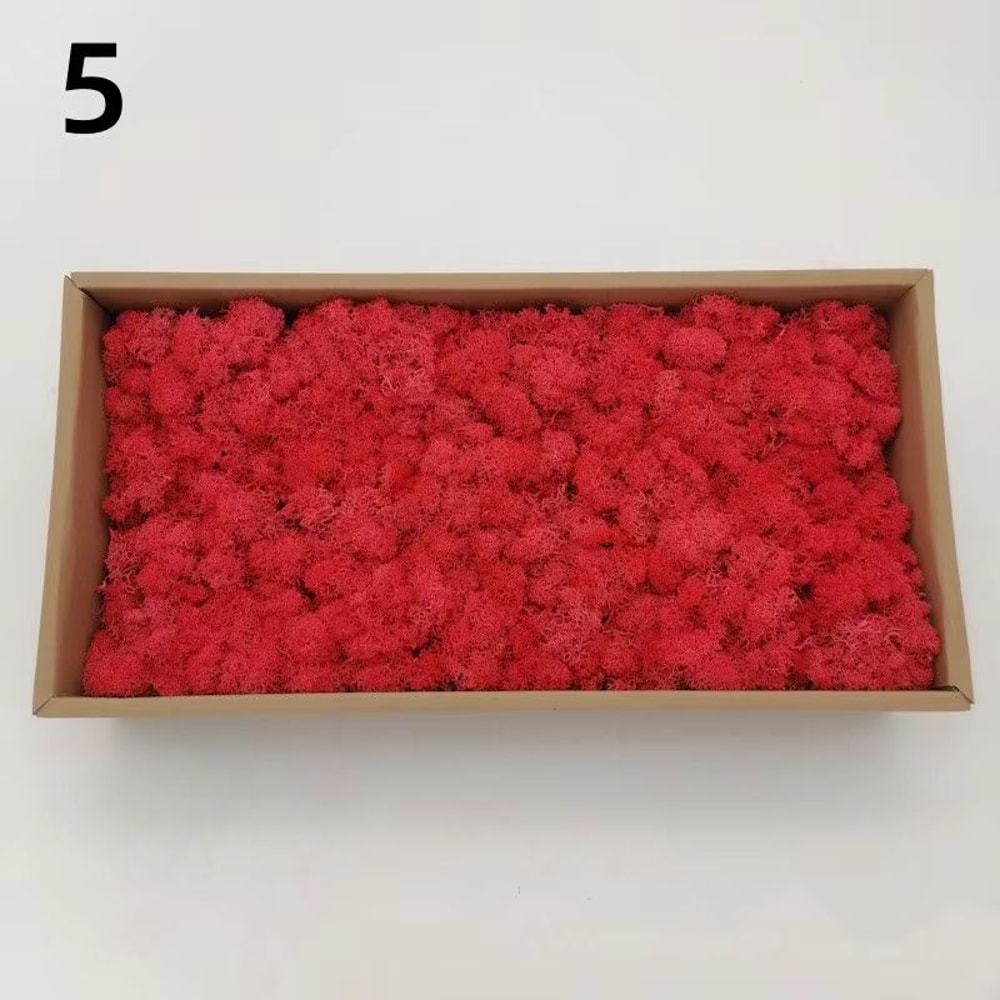 Natural Look Artificial Green Moss And Grass Set For Home Garden Decoration And DIY Crafts 11