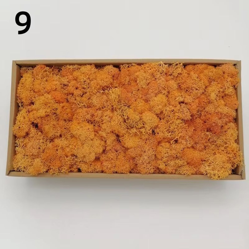 Natural Look Artificial Green Moss And Grass Set For Home Garden Decoration And DIY Crafts 15