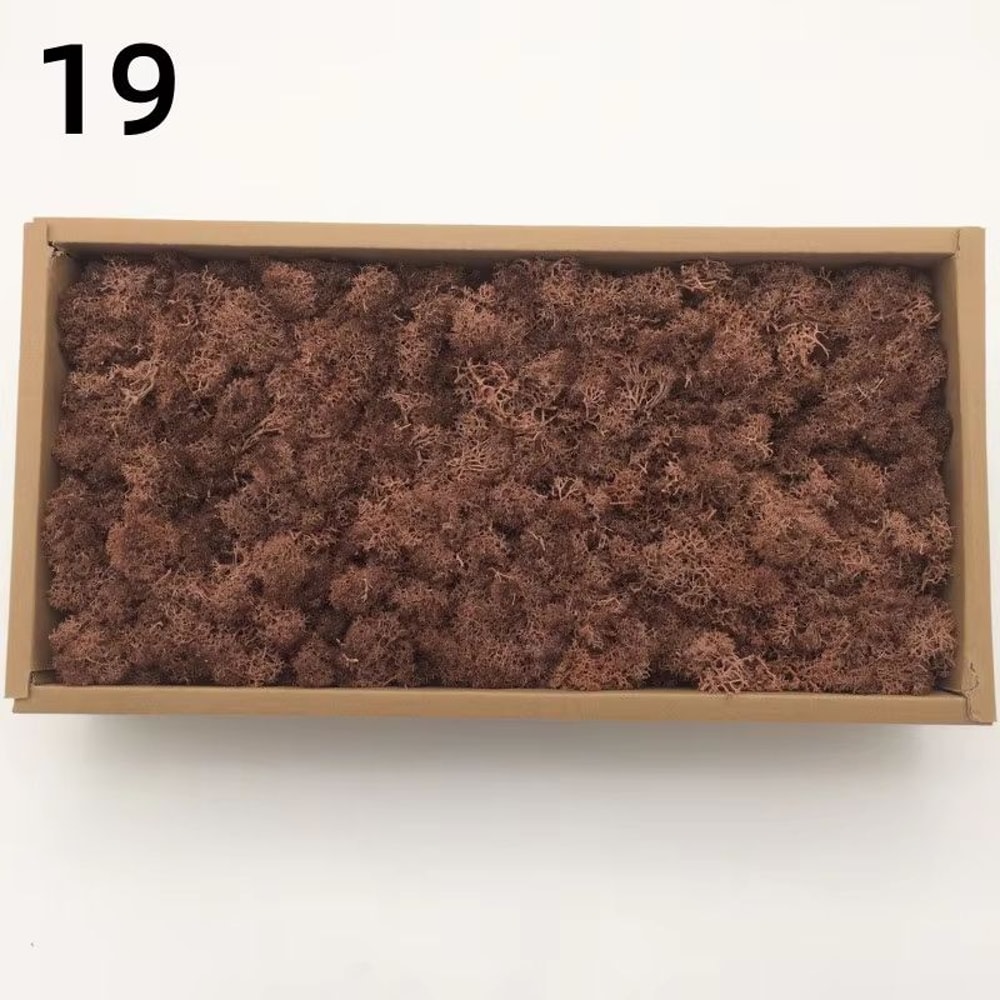 Natural Look Artificial Green Moss And Grass Set For Home Garden Decoration And DIY Crafts 24