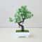Mini Artificial Bonsai Tree Potted Plant Zen Desk Decor Faux Greenery 20