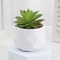 Mini Artificial Succulent Bonsai Plant Realistic Faux Cactus Decor For Desk And Home 8