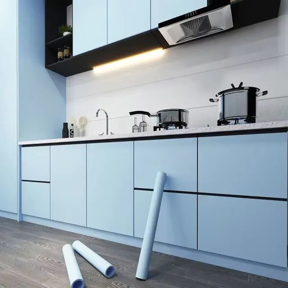 Kitchen Oil Proof SelfAdhesive Wallpaper Waterproof Cabinet And Wall Protector 10