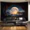 Tranquil Forest Moon Tapestry Wall Hanging Aesthetic Nature Decor For Bedroom And Living Room 5