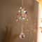 Crystal Sun Moon Wind Chime Suncatcher Prism Hanging Decor For Window And Garden 15