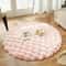 Round Faux Rabbit Fur Plush Carpet Soft Bubble Velvet Fluffy Rug For Living Room And Kids 6