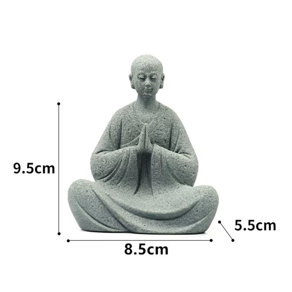 Wishing Monk Zen Garden Decor Set For Aquarium And Miniature Landscape Styling 7