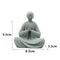 Wishing Monk Zen Garden Decor Set For Aquarium And Miniature Landscape Styling 7