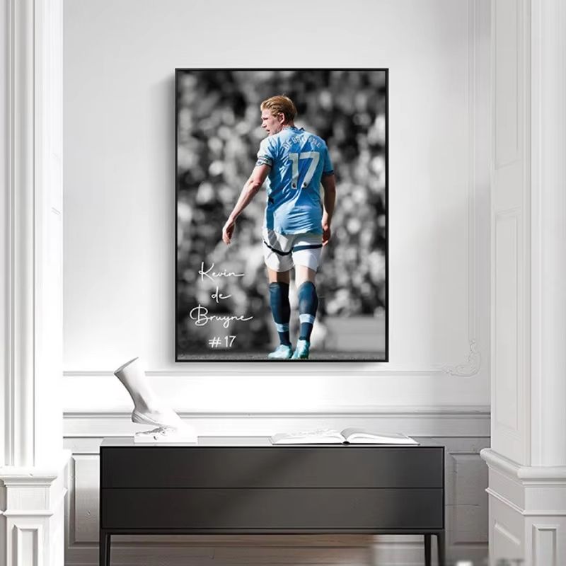 Famous Soccer Player Canvas Poster Wall Art For Modern Sports Room Decor 1