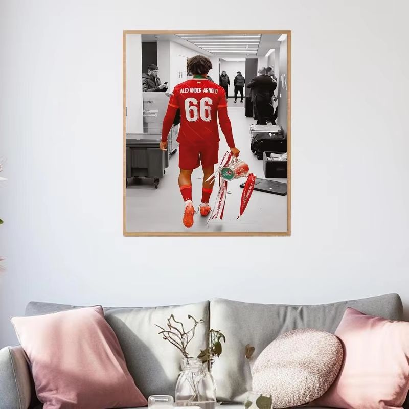 Famous Soccer Player Canvas Poster Wall Art For Modern Sports Room Decor 3