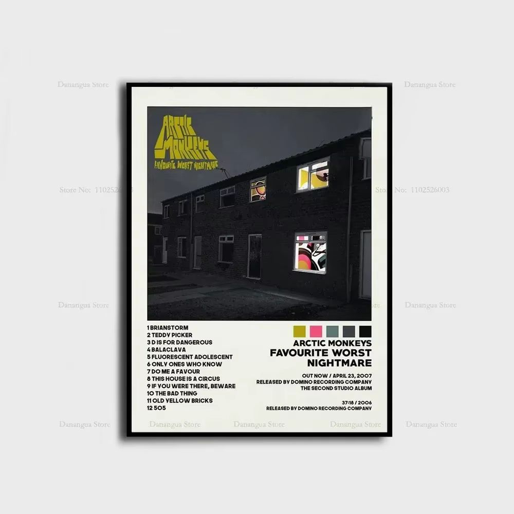 Arctic Monkeys Album Cover Canvas Poster Wall Art For Room Decor 11