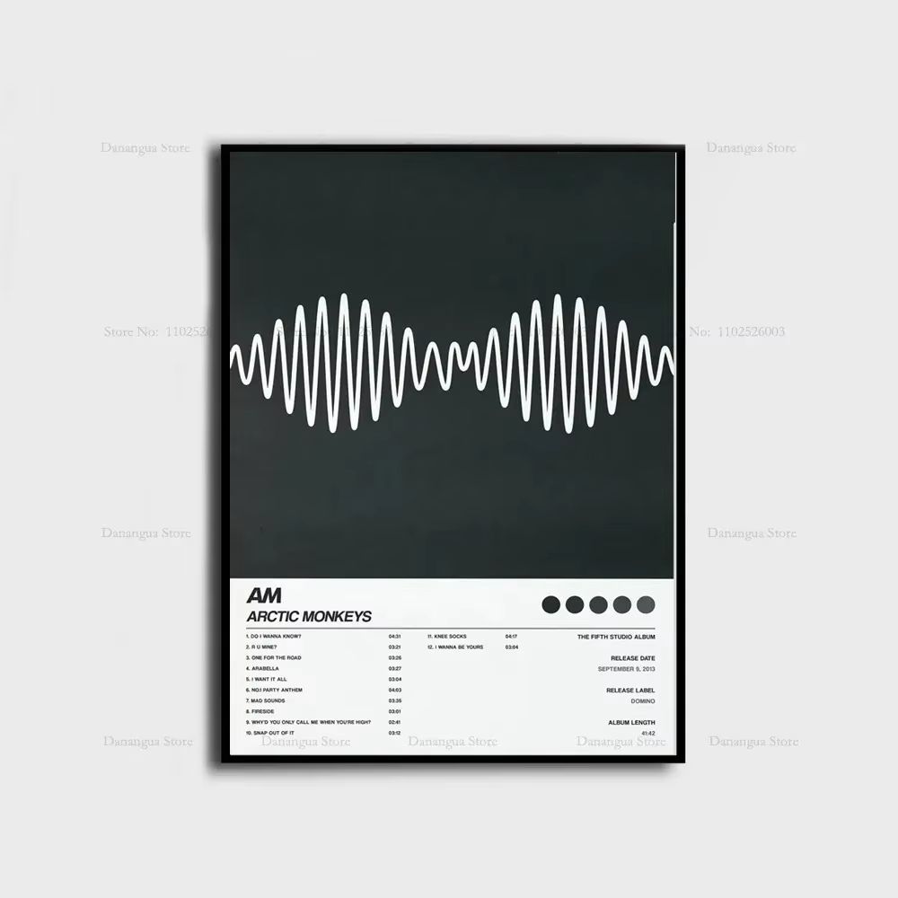 Arctic Monkeys Album Cover Canvas Poster Wall Art For Room Decor 14