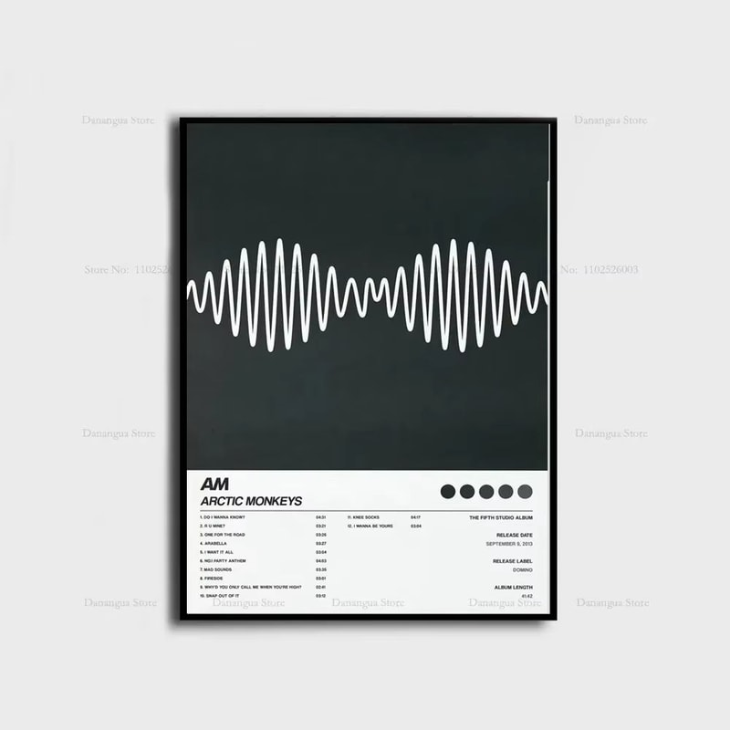 Arctic Monkeys Album Cover Canvas Poster Wall Art For Room Decor 14