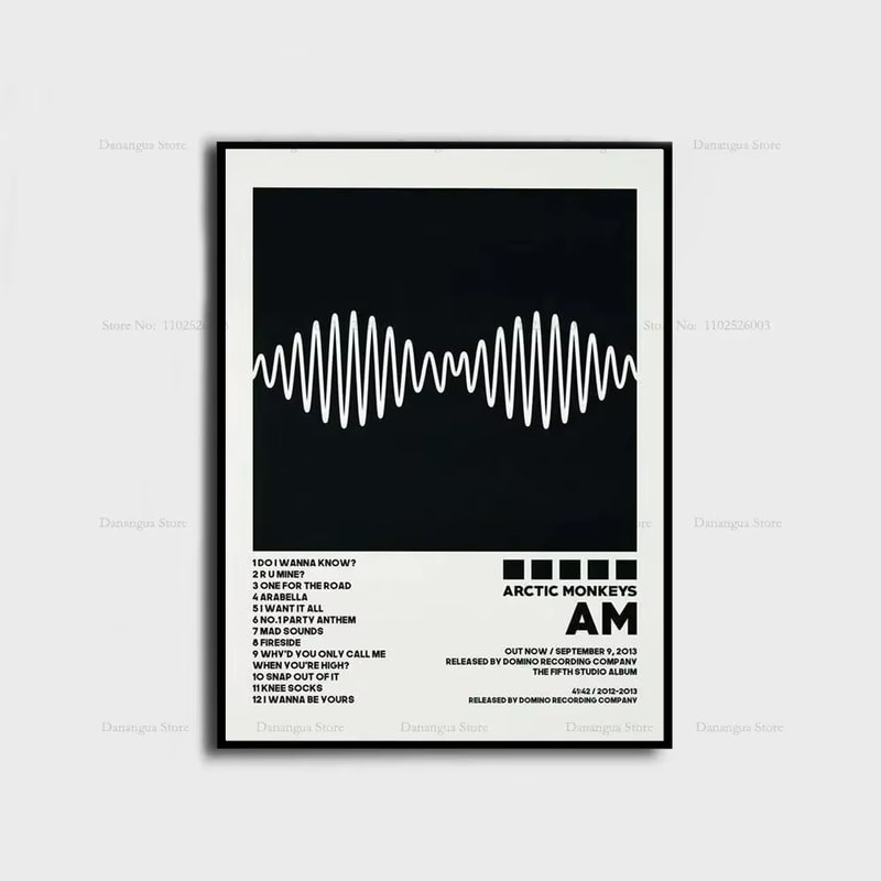 Arctic Monkeys Album Cover Canvas Poster Wall Art For Room Decor 15