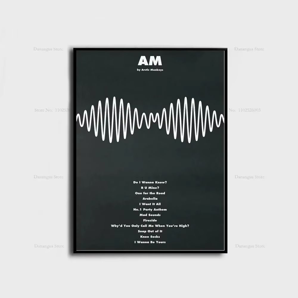 Arctic Monkeys Album Cover Canvas Poster Wall Art For Room Decor 17