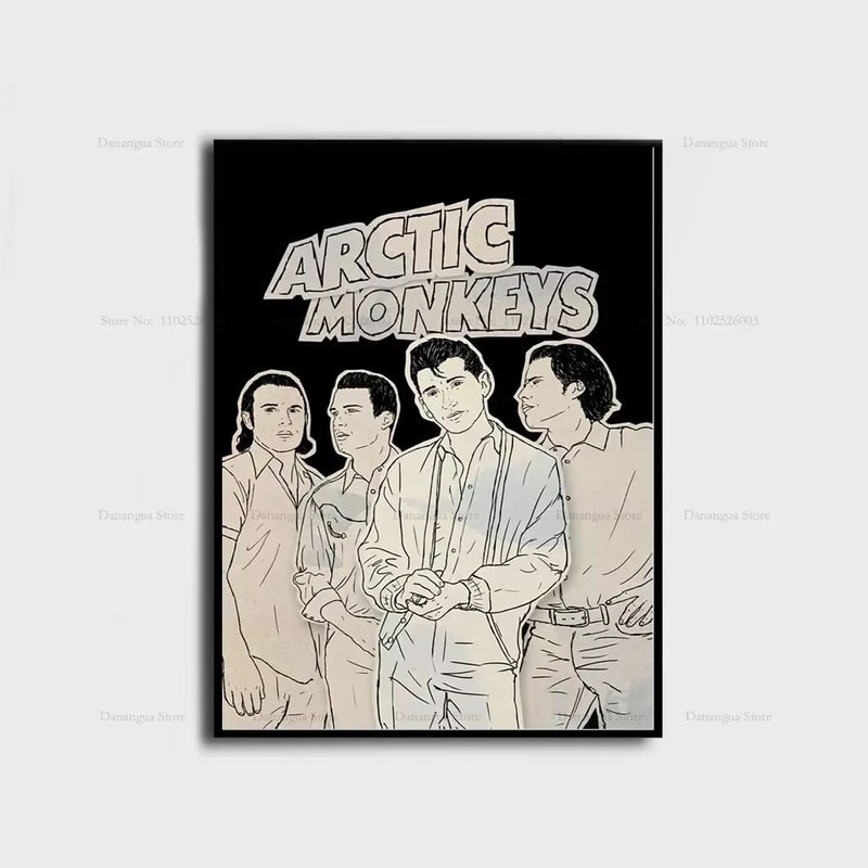 Arctic Monkeys Album Cover Canvas Poster Wall Art For Room Decor 19